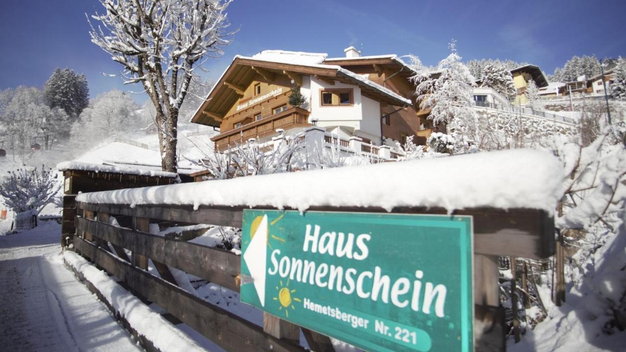 Haus Sonnenschein Appartement Saalbach-Hinterglemm Buitenkant foto